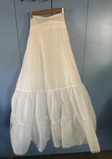 David  s Bridal White Petticoat Slip   Size 12 Style 603 