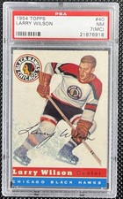 1954 TOPPS #40 LARRY WILSON PSA 7 (MC)