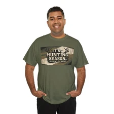 Hunting Season T-Shirt for Outdoor Enthusiasts, Camouflage Tee, Hunting [...]