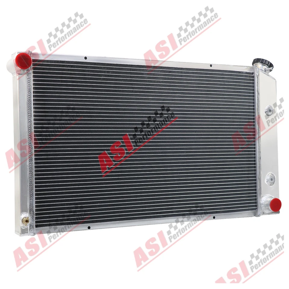 4 Rows Aluminum Radiator for1970-1981 1978 Pontiac Firebird/Trans Am V8 I6 4.3L Foto 3 de 4