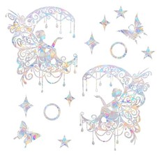 21PCS Window Clings - Anti-Collision Decals to Save Birds, Non Fairy and Moon