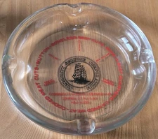 Very Rare Mid Century Wall Street Community Service Corporation Ashtray New York