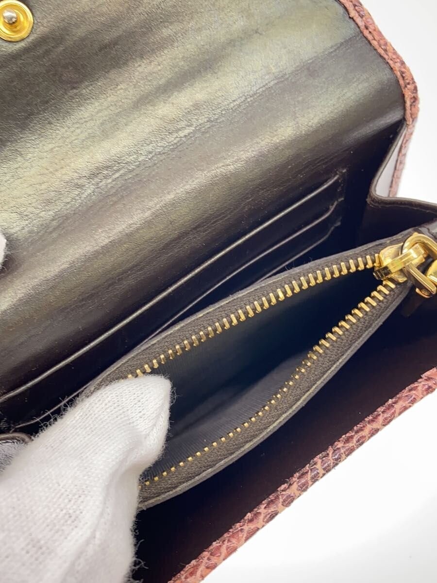 MIU MIU◆Python pattern/Wallet/Leather/RED/Animal/… - image 5