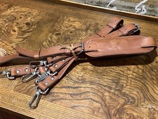 Premium Leather Camera Strap Full Grain Padded Shoulder Sling DL New Money Shot