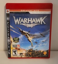 PS3 Warhawk Video Game Playstation 3 2007 COMPLETE Greatest Hits Manual Case HTF