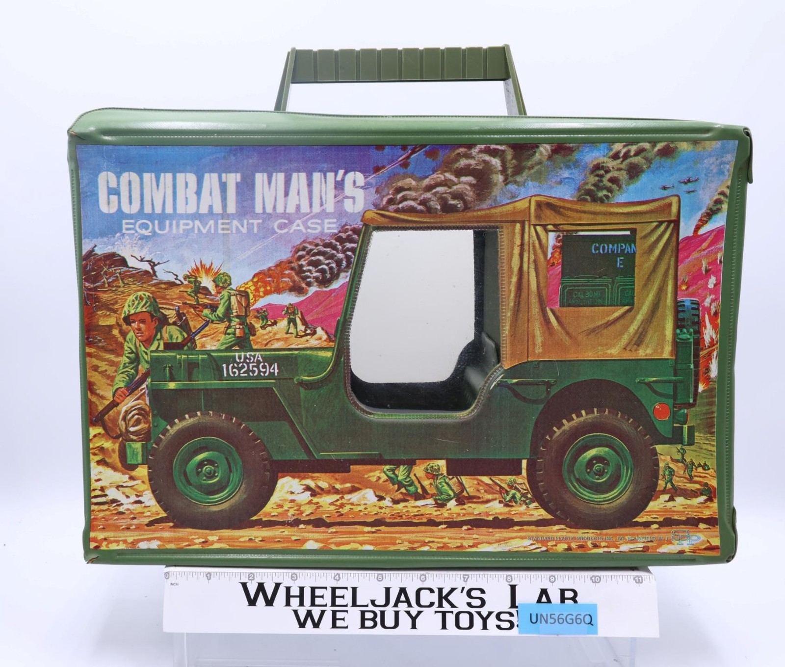 Combat Man's Equipment Case 1960 Standard Plastic Products GI Joe Accessories