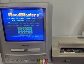 RoadBlasters (Nintendo, NES 1990) con caja de juego espuma sin manual PROBADO
