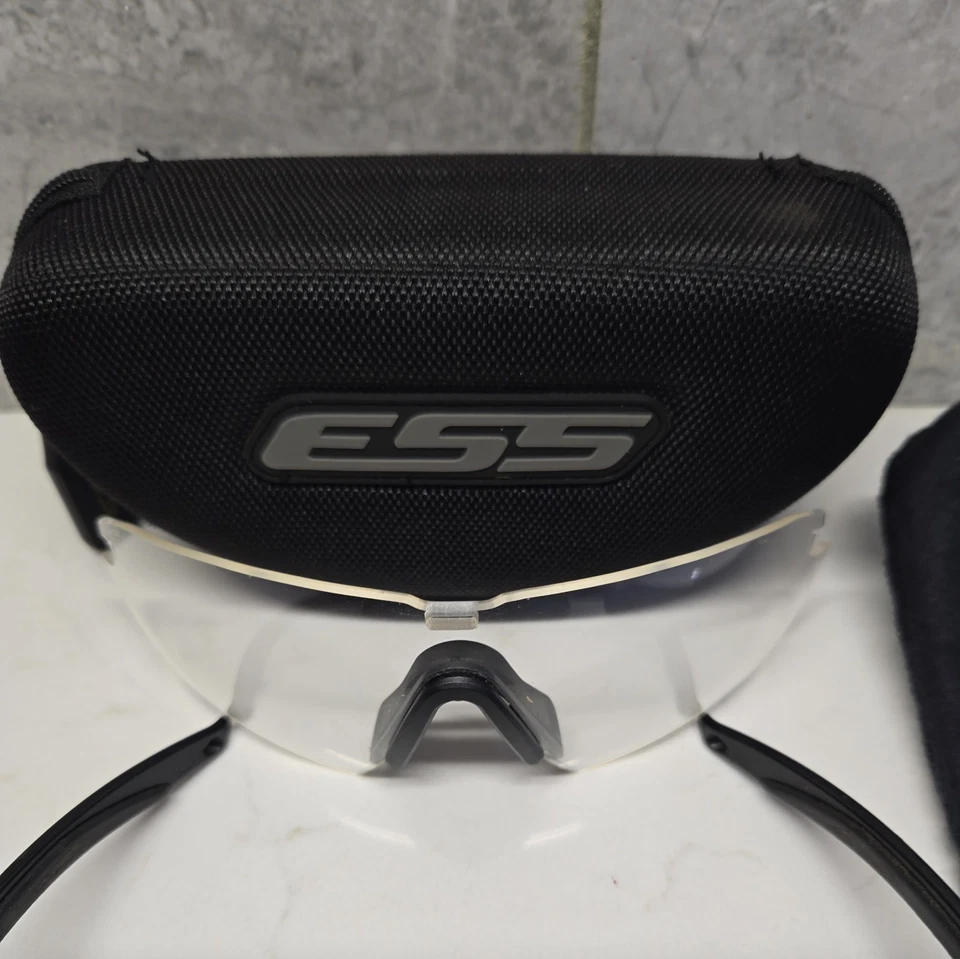Kit de mira ESS gafas de sol tácticas militares usadas Foto 3 de 4