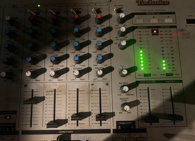 Technics SH-MX1200 4-Channel Analog Mixer High Quality Vintage