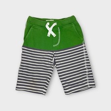 Mini Boden Vintage Striped Plush Pull On Shorts