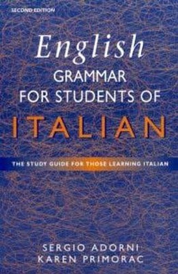 English Grammar for Students of Italian: The Study  by Adorni, Sergio 0340742003