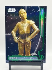 Star Wars Topps Chrome 2024 Green Refractor /99 Rebel Alliance RA-6 C3PO C-3PO