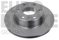 Eurobrake 2X Bremsscheibe Ø296Mm Voll FüR Iveco Daily IV Kipper 5815202359