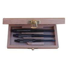 WESTWARD 4LGU2 Adj. Hand Reamer Set,3 Pcs 4LGU2