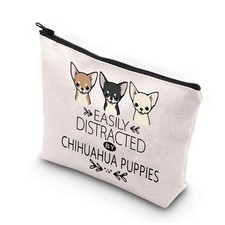 BDPWSS Chihuahua Gift For Chihuahua Lover Cute Chihuahua Makeup Bag Chihuahua...