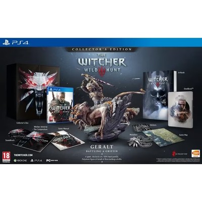 Witcher 3: Wild Hunt - Collector's Edition (PlayStation 4, 2015)