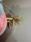 Target Spritz Easter Pink Fabric Bird, 2023 Carrot, w/ Bunny Ears Holding Carrot — photo 5