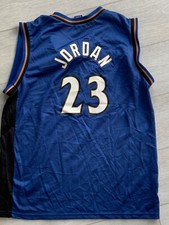 EUC Michael Jordan Washington Wizards Jersey Youth XL 18-20 23 NBA Blue