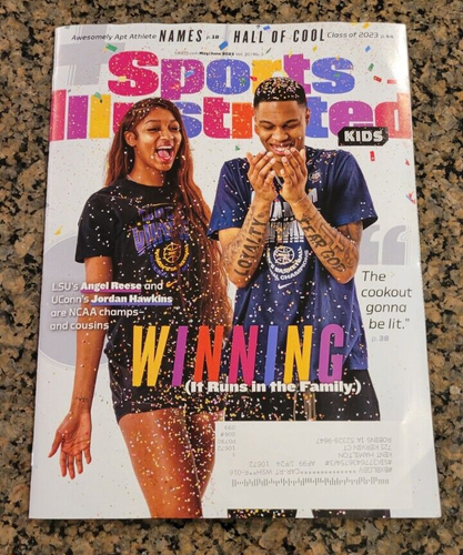 Angel Reese Rookie Card 2023 May June SI Sports Illustrated For Kids Magazine