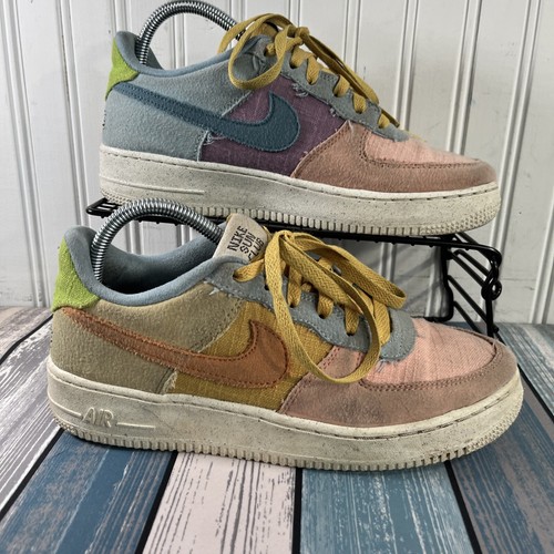 Air Force 1 ‘07 LV8 NN Sanded Gold Sun Club GS 7 DM0984 700 Women 8 - Afbeelding 8 van 14