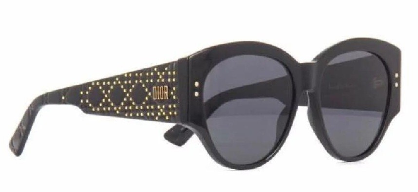Christian Dior Lady Dior Studs サングラス Christian Dior Sunglass Lady Dior Studs2 Black Gray Lenses