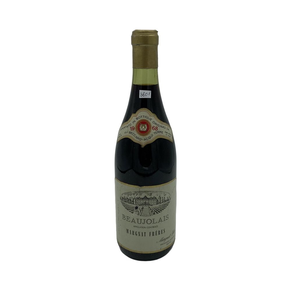 Vintage Bottle - Margnat Freres Beaujolais 1968 0,72 lt. - COD. 3801