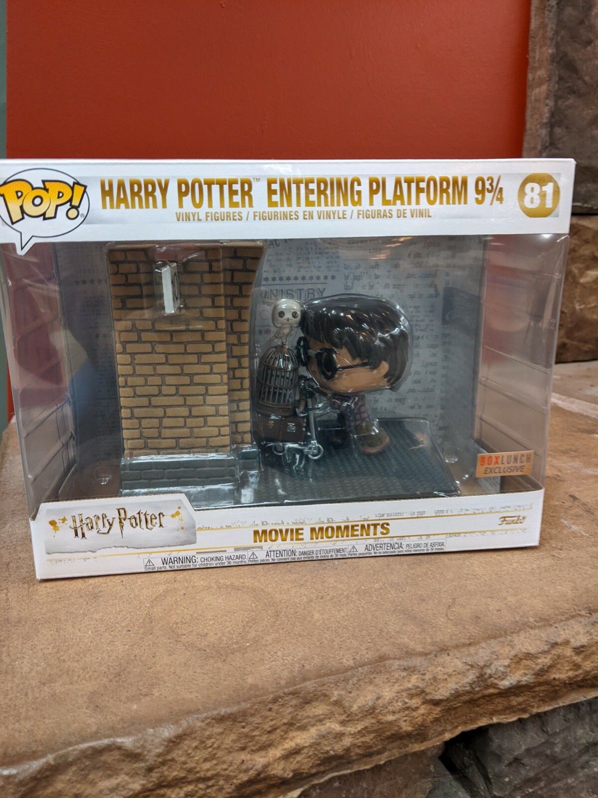 Harry Potter Entering Platform 9 3/4 Funko Pop! Boxlunch Exclusive #81