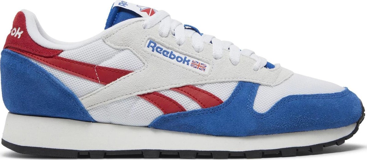 Reebok Classic Leather Make It Yours - White Vector Red Blue for