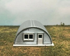 QUONSET EASY Building Kit  N Scale 1:160  Military or Farm or Shed or Work Shop