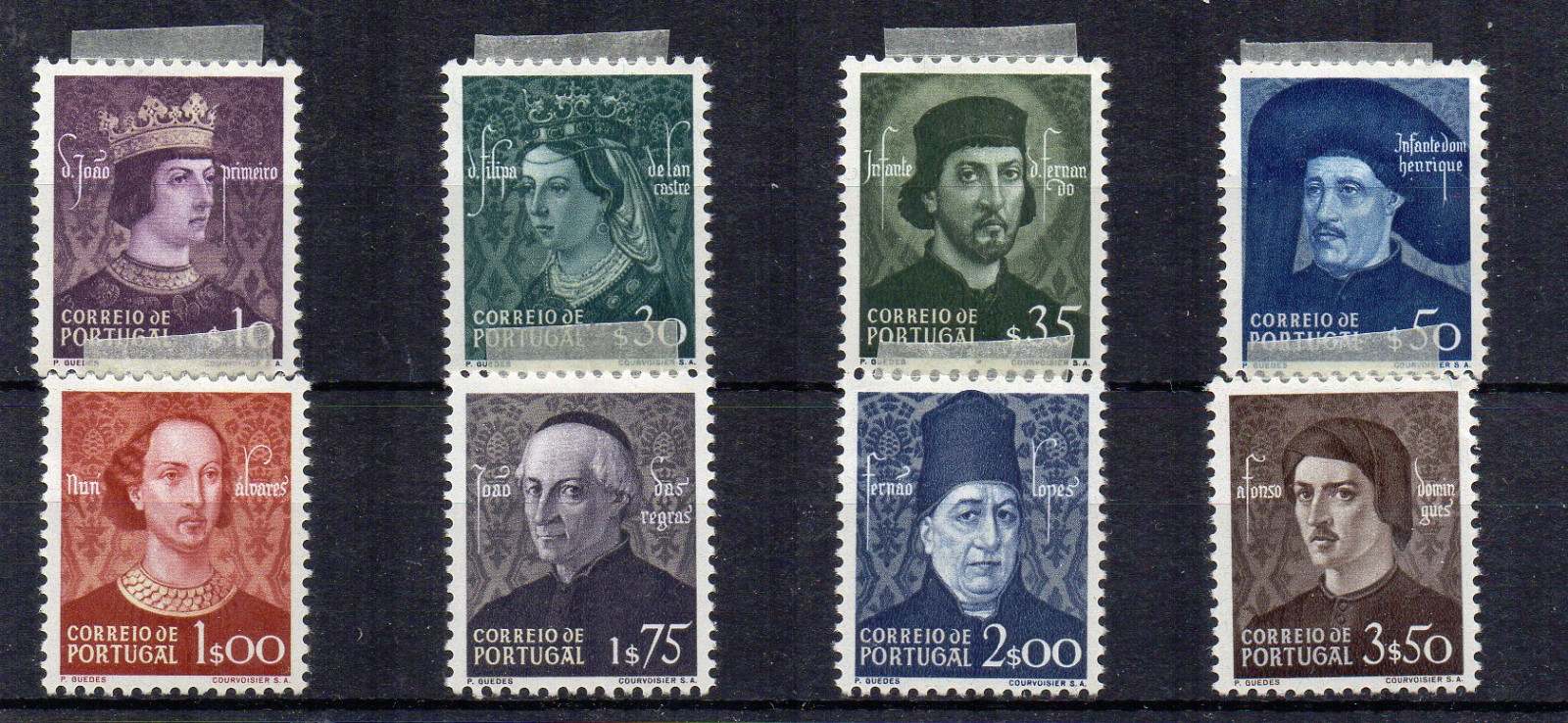 Portugal 1949 Portraits set to 3E.50 MH Tanie oferty