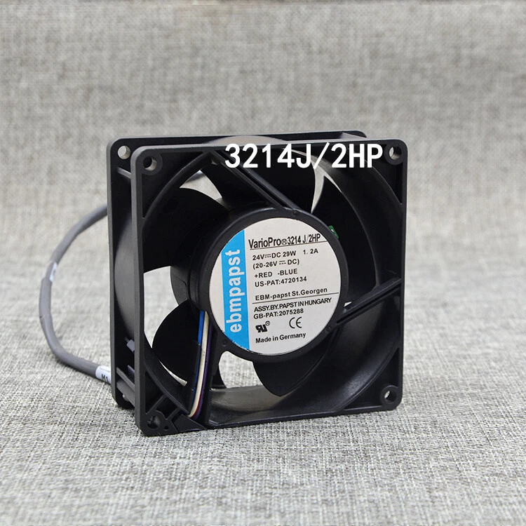 In Box 92*92*38mm 9CM 24V 375MA 3214J/2HP Server Fan Used and tested EBMPAP - Image 4 of 4