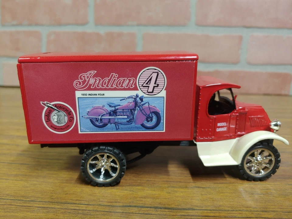 RARO ERTL 1935 MACK CAMIÓN DE CARGA BANCO 1930 INDIAN FOUR Foto 4 de 4