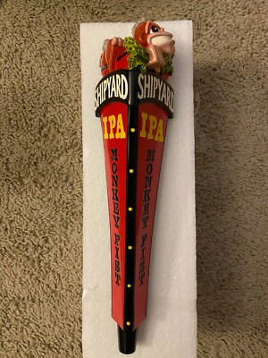 Shipyard Monkey Fist IPA tap handle