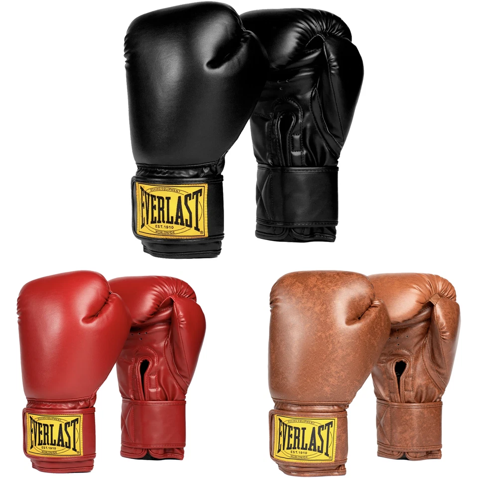 Everlast 1910 Classic Hook and Loop Boxing Gloves