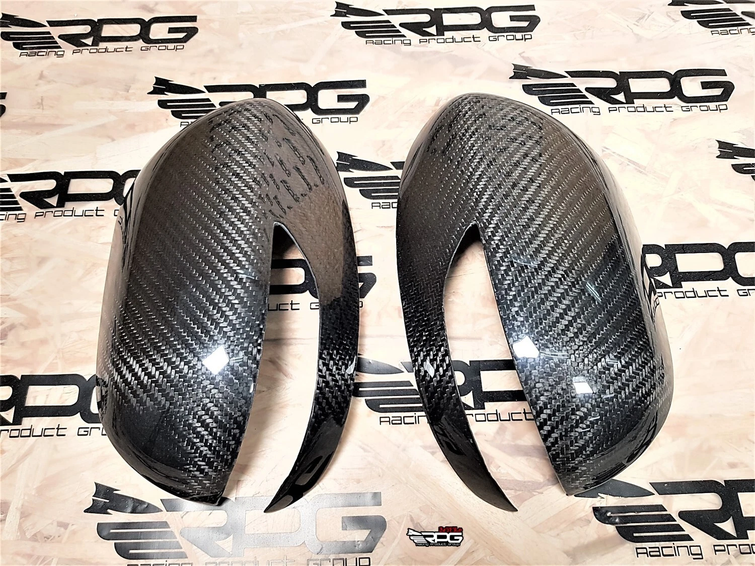 RPG Carbon Mirror Cover for 08-14 Subaru Impreza WRX STi GR GV with Turn Signal