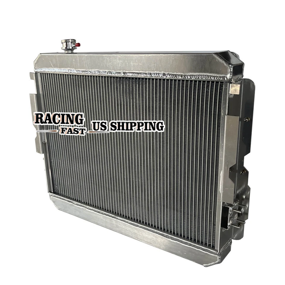 Radiador de refrigeración para 1981-1990 82 84 Toyota Land Cruiser FJ65 FJ60 4,0 L 4,2 L L L6 Foto 3 de 4