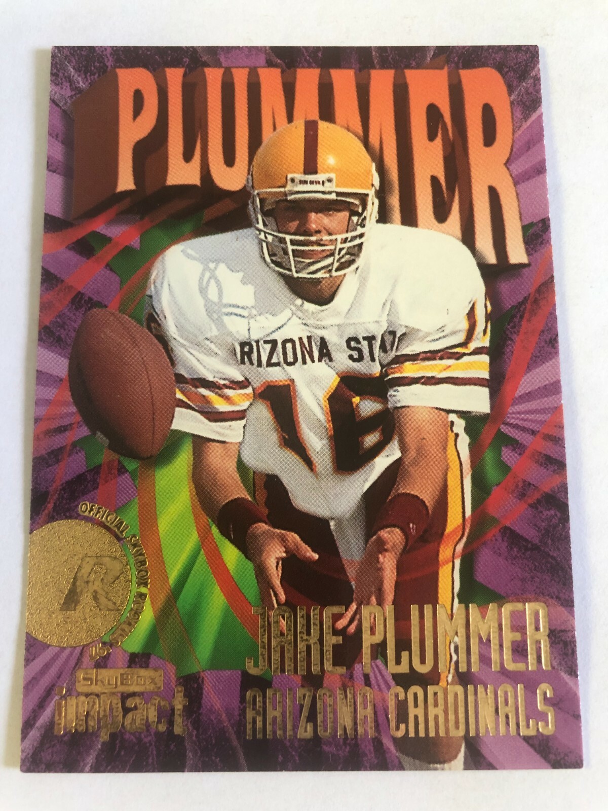1997 Skybox Impact Jake Plummer #237 Rookie RC Arizona Cardinals