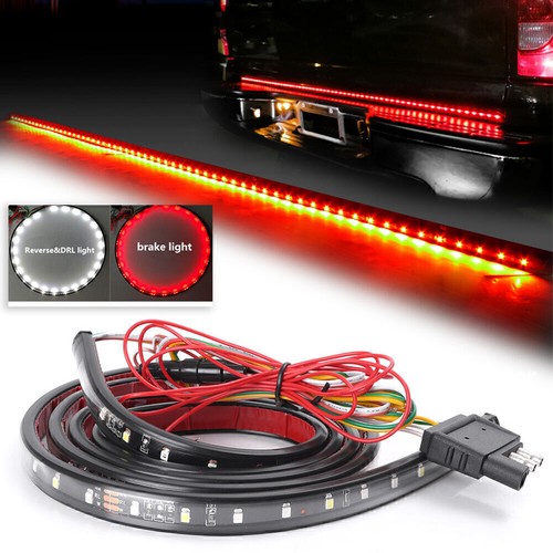 60"Truck Tailgate LED Light Brake Turn Signal Stop Tail Strip Lamp For Jeeps - Picture 2 of 10