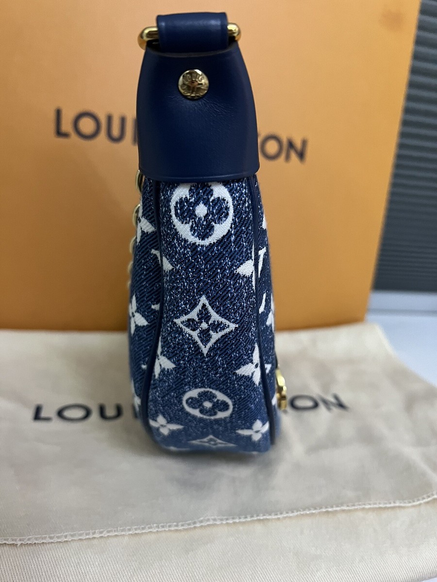 Louis Vuitton Loop Grey Monogram Denim