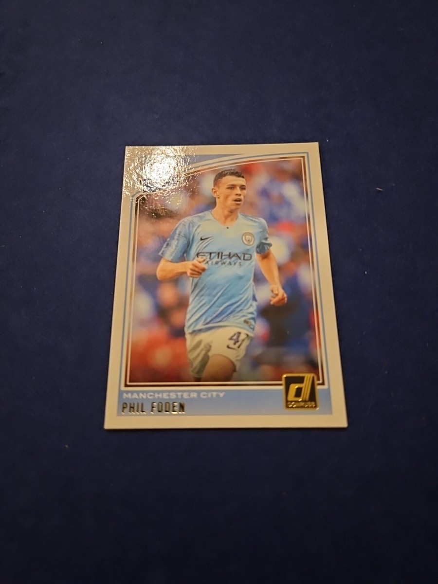 その他 2018 Phil Foden Rated Rookie Man City Phil Foden 2018 Donruss #179 Base Price Guide - Sports Card