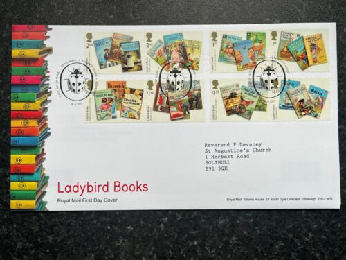2017 GB FDC - LADYBIRD BOOKS - FIRST DAY COVER - WITH INSERT - (PA33) - Picture 1 of 2