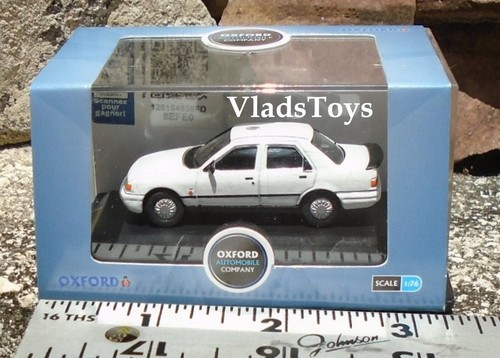 Oxford Auto Diecast 1/76 Scale Ford Sierra Sapphire Diamond White 76FS005