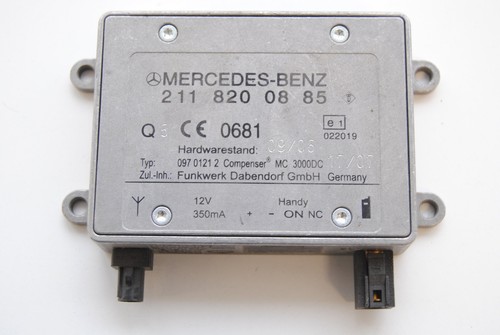 Mercedes E-Klasse W211 2004 RHD Bluetooth Steuergerät A2118200885 1758492