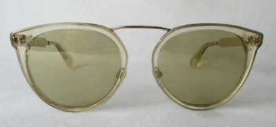 Serge Kichhofer Damen Sonnenbrille Modell 416 Made in Italy gold - transparent