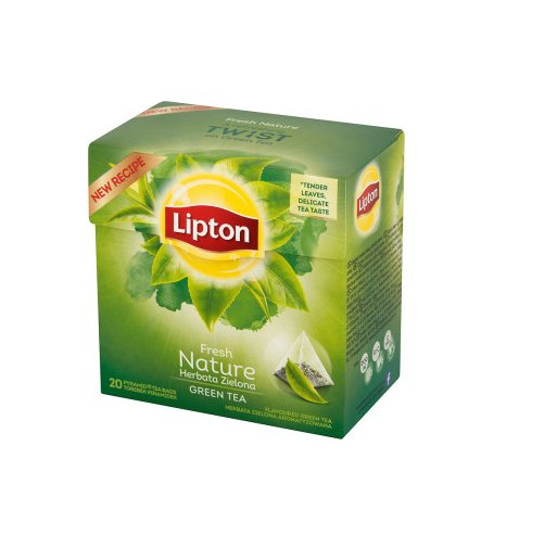 - 20 Silk Pyramid Bags - Big Choice - Green Tea - White Tea 