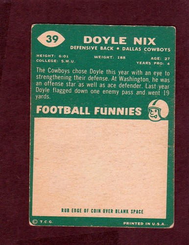 1960 Topps Football Singles - SELECT FROM A VARIETY OF CARDS - - Picture 39 of 151