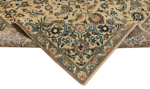 Najafabad Tissé à la Main Tapis de Perse 320x201 cm-Orient, Tapis, Tapis , Vert - Imagen 8 de 13