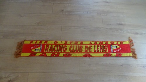 Écharpe Et Maillot RC Lens - Fier Lensois Bollaert - Vintage Occasion