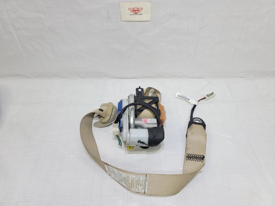 Infiniti M35 M45 2006 2007 cinturón de seguridad delantero derecho pasajero retractor beige OEM Foto 4 de 4