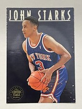 John Starks NEAR MINT SHARP 1993 SkyBox Premium Center Stage #CS4 NY Knicks